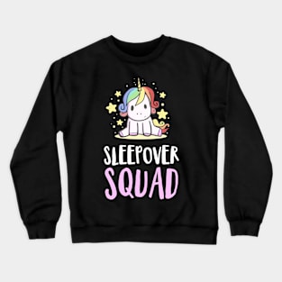Sleepover Squad Rainbow Crewneck Sweatshirt
